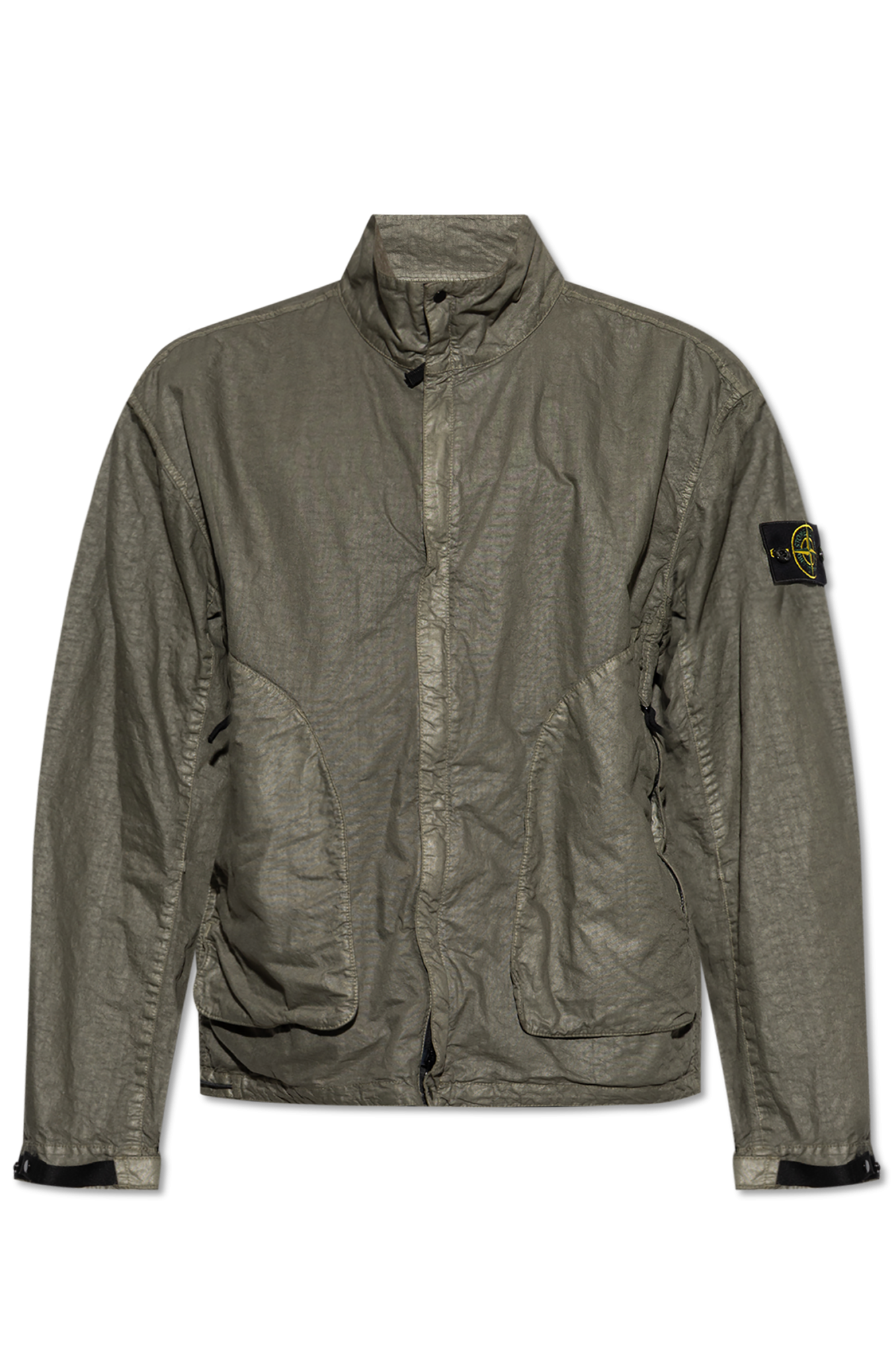Stone Island Jacket Organic-Look Nylon Panama-TC | Men's